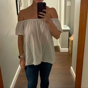 Off the shoulder top